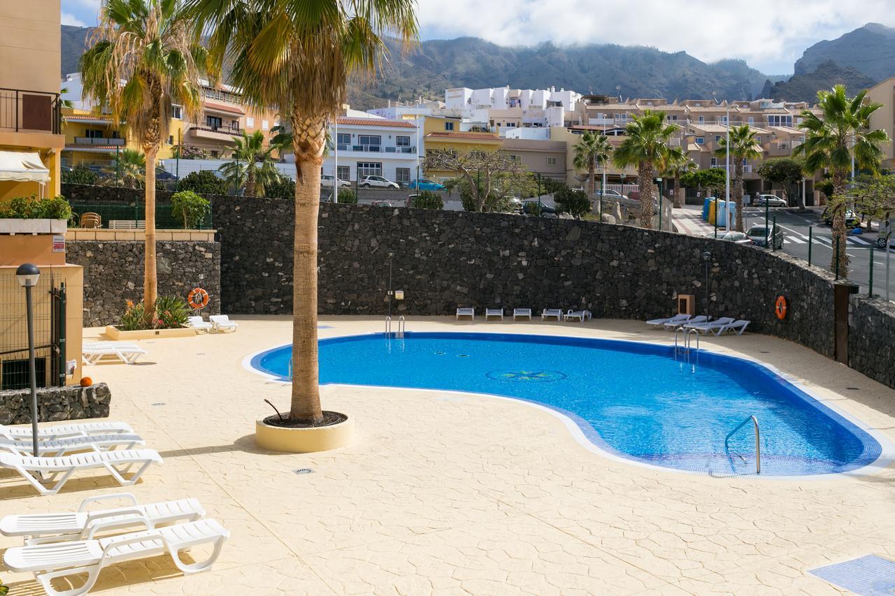 شقة Adeje With Pool, Sea View And Free Wifi أذيخي المظهر الخارجي الصورة